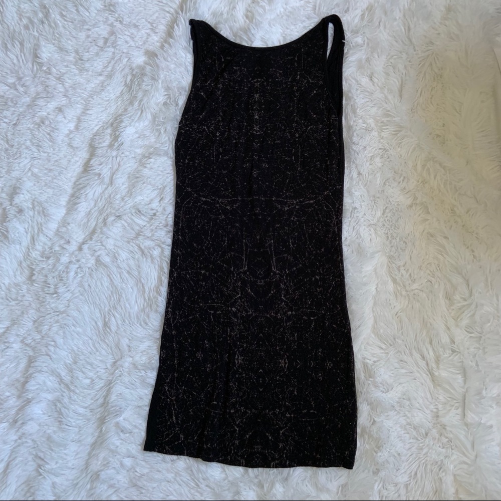Black slip on dress